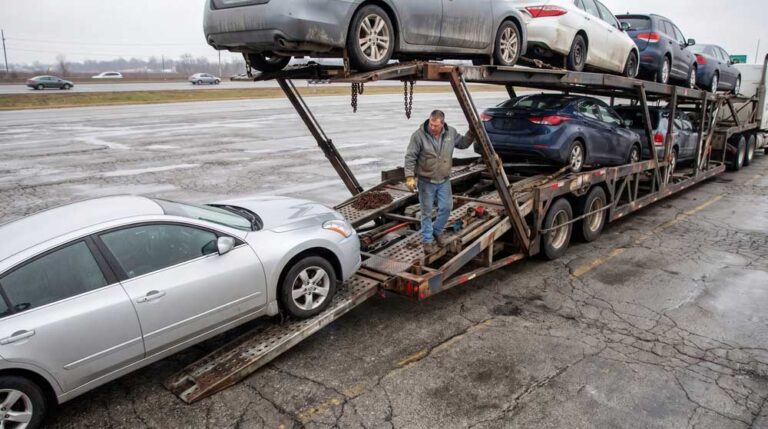 What Actually Happens to Your Car on an Open Carrier